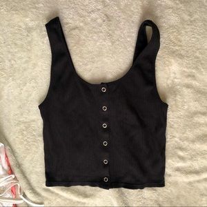 Cropped Tank Top H&M